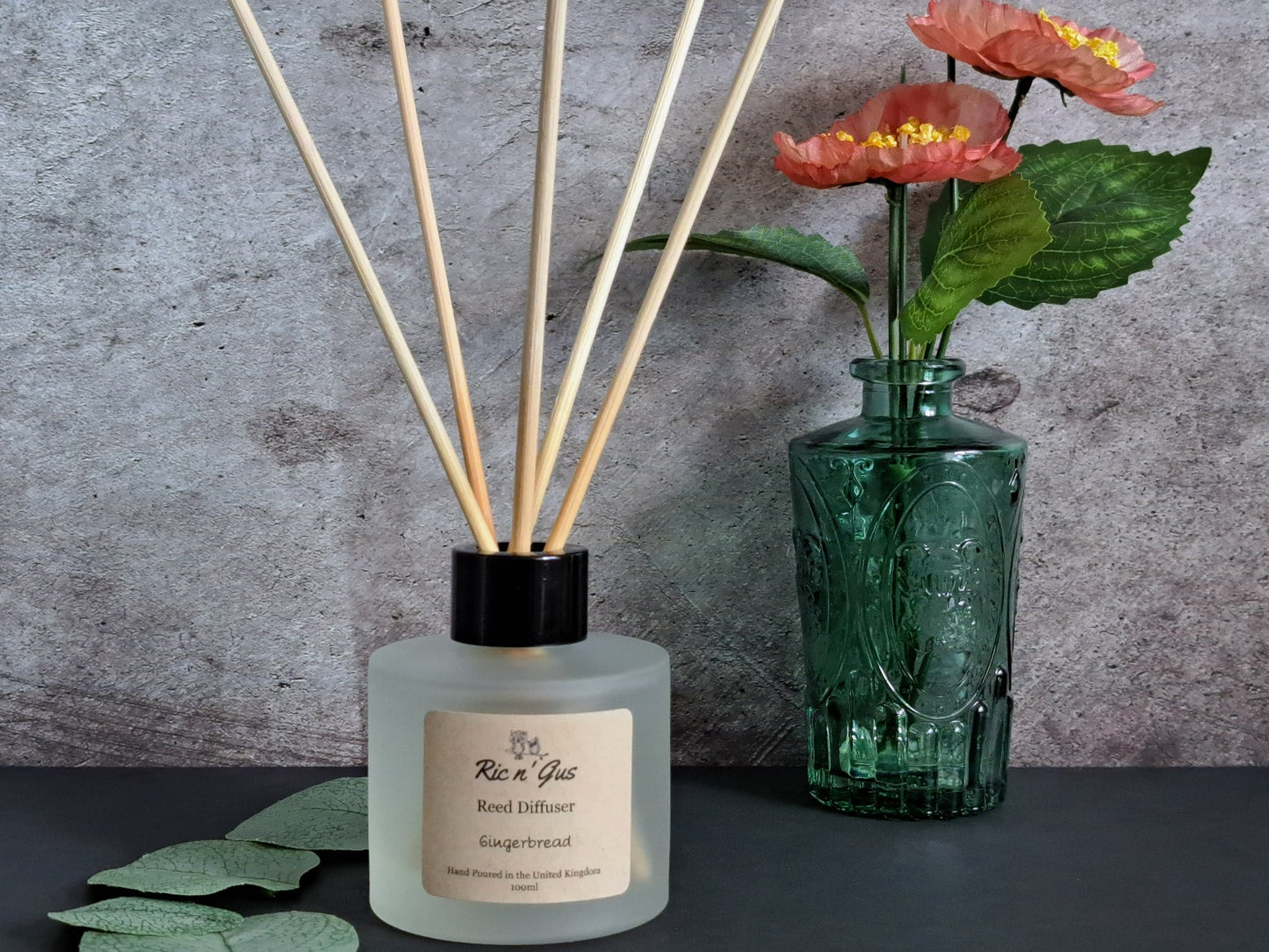 Gingerbread Reed Diffuser Ric n'Gus Candles