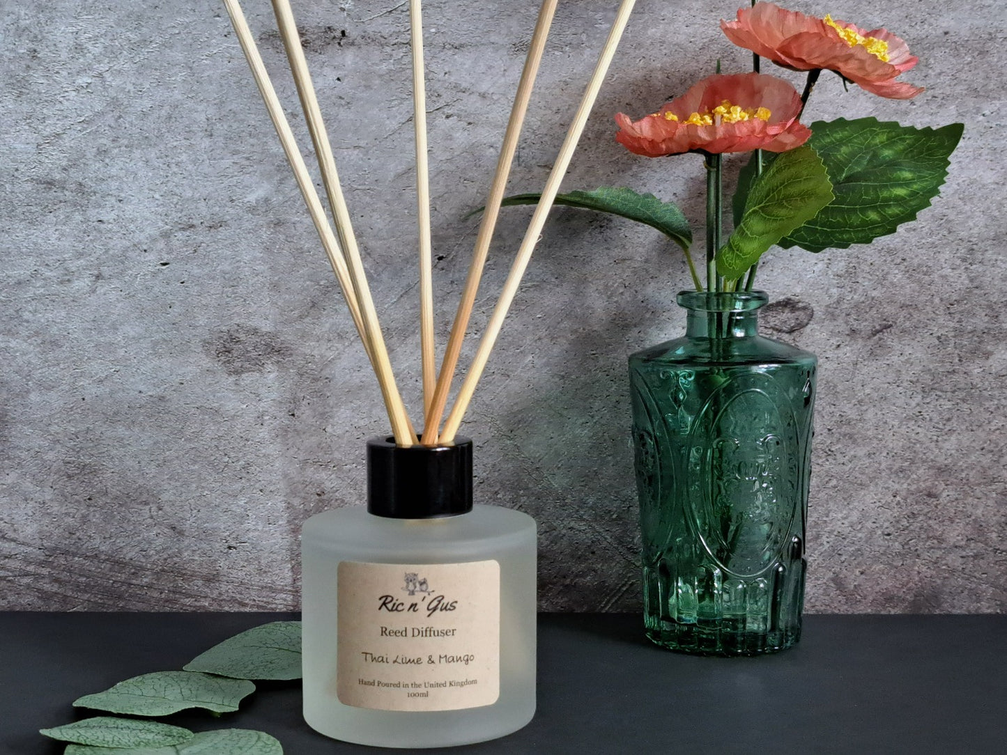Thai Lime & Mango Reed Diffuser Ric n'Gus Candles