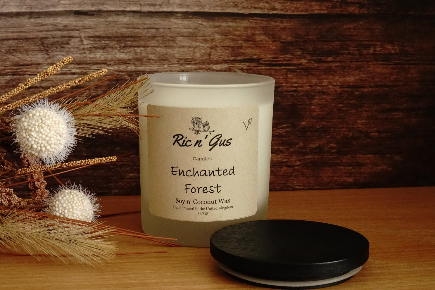 Hand-Poured Coconut Wax Candle