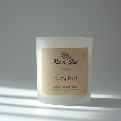Fairy Dust Candle - Soy & Coconut Wax Ric n'Gus Candles