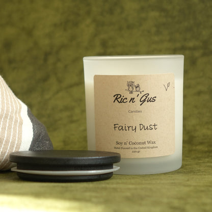 luxury Fairy Dust Candle - Soy & Coconut Wax Ric n'Gus Candles