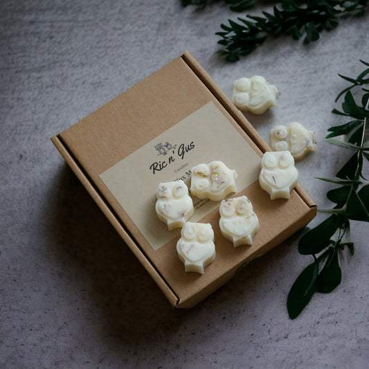 natural highly scented wax melts ric n'gus candles jasmine and patchouli 1