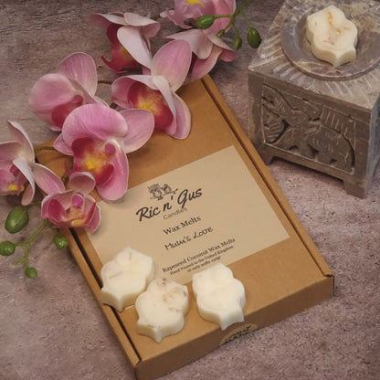 natural highly scented wax melts ric n'gus candles mum love 1