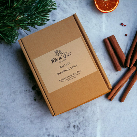 ric n'gus candles Christmas Spice botanical scented natural coconut & rapeseed wax melts