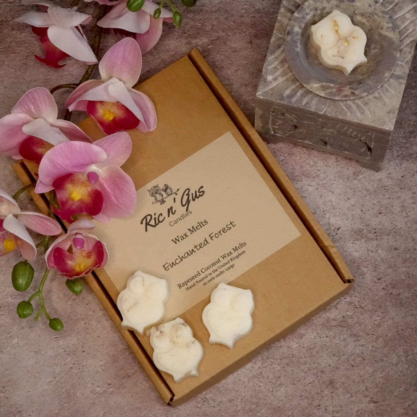 ric n'gus candles enchanted forest botanical scented wax melts 1