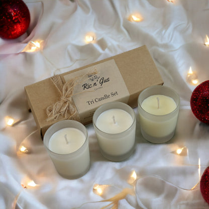ricn_gus candles trio scented candle Christmas gift set _4