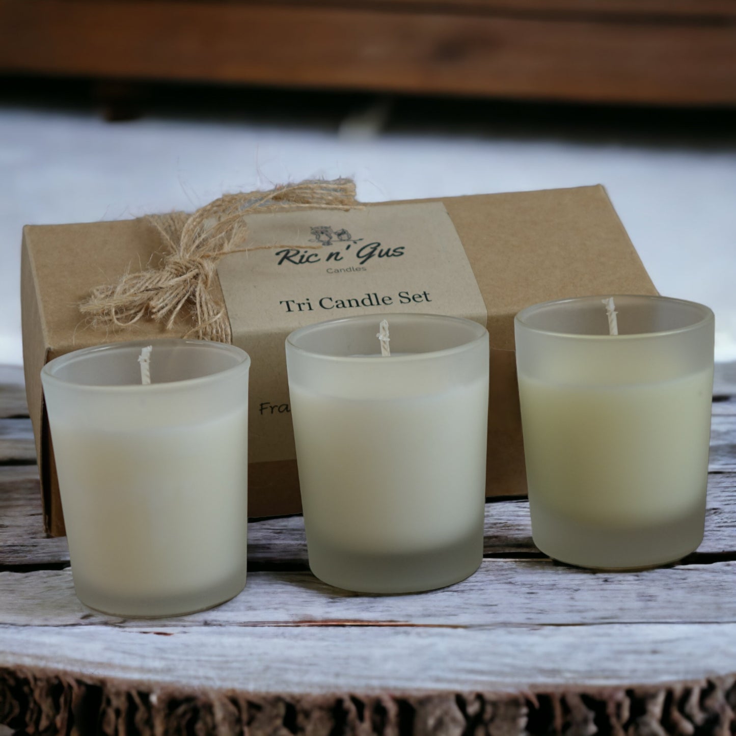 ricn_gus candles trio scented candle Christmas gift set _7