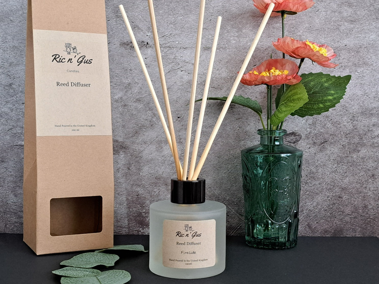 Fireside Reed Diffuser – Ric n'Gus Candles