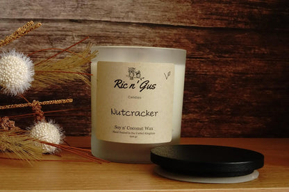 Nutcracker Scented Candle - Soy & Coconut Wax Ric n'Gus Candles