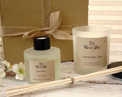 Candle, Reed Diffuser Gift Set Ric n'Gus Candles